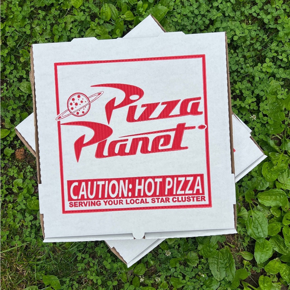 Pizza Planet Pizza Boxes